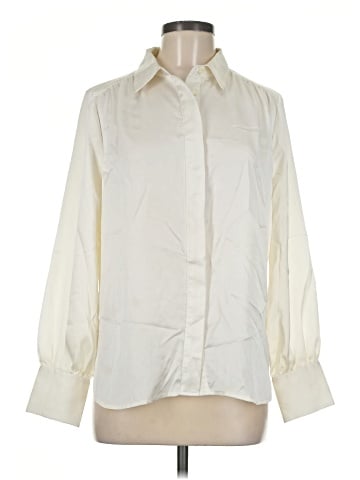 Ann Taylor Long Sleeve Blouse (view 1)