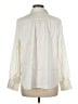 Ann Taylor 100% Polyester Ivory Long Sleeve Blouse Size M - photo 2