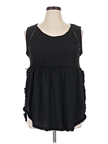 Umgee Sleeveless Blouse (view 1)