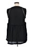 Umgee 100% Polyester Black Sleeveless Blouse Size 1X - photo 2