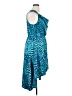 Sofia by Sofia Vergara Animal Print Blue Cocktail Dress Size XL - photo 4