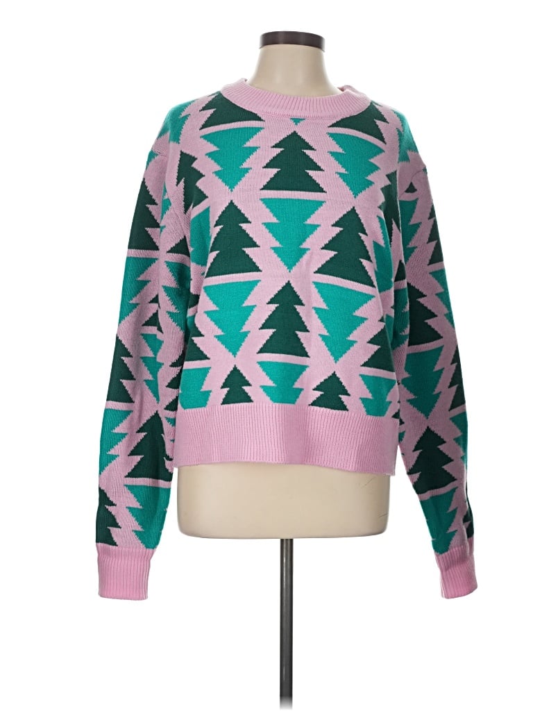 Pre-owned Grayson Threads Pullover Sweater In Pink