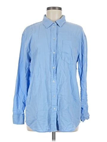 Gap Long Sleeve Button-Down Shirt (view 1)
