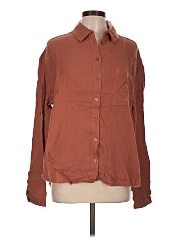 Mittoshop Long Sleeve Button-Down Shirt (view 1)
