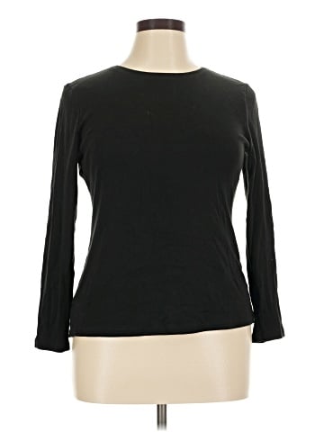 Ann Taylor 3/4 Sleeve T-Shirt (view 1)