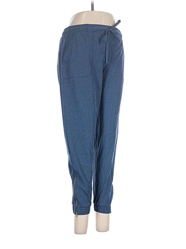 Pre-owned Albion Track Pants In Blue