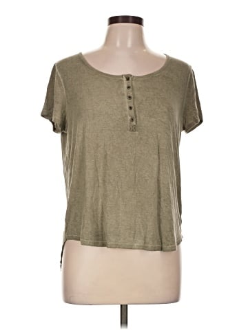 Jane and Delancey Short Sleeve Henley (view 1)
