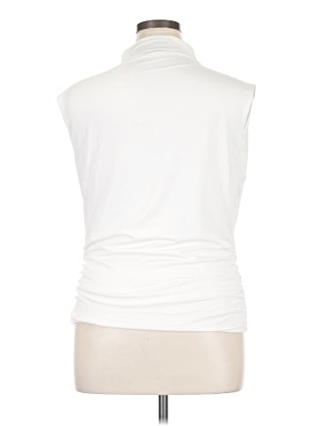 Aqua Sleeveless Blouse (view 2)