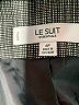 Le Suit 100% Polyester Houndstooth Gray Blazer Size 4 Petite - photo 6