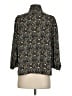 Max Studio 100% Polyester Paisley Black 3/4 Sleeve Blouse Size S - photo 2