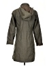 Eddie Bauer 100% Polyester Green Trenchcoat Size XS (petite) - photo 2