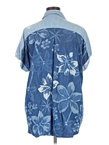 Soft Surroundings Short Sleeve Blouse (view 2)