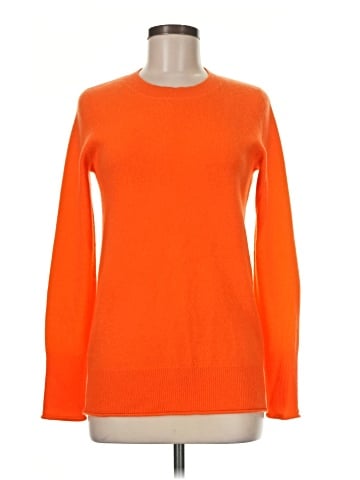 Aqua Cashmere Pullover Sweater (view 1)