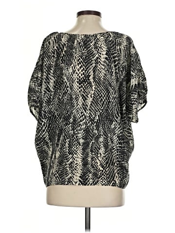Kenneth Cole New York Short Sleeve Silk Top (view 2)