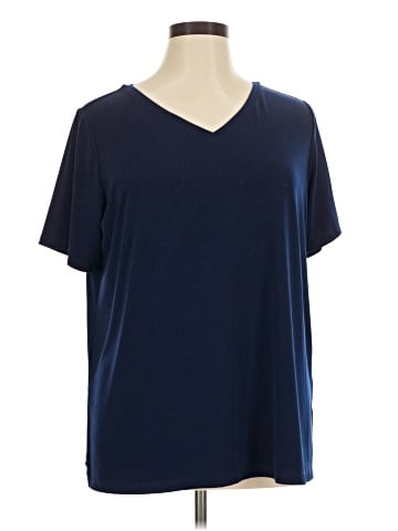 Susan Graver Short Sleeve T-Shirt (view 1)