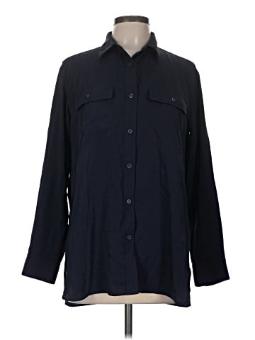Uniqlo Long Sleeve Button-Down Shirt (view 1)
