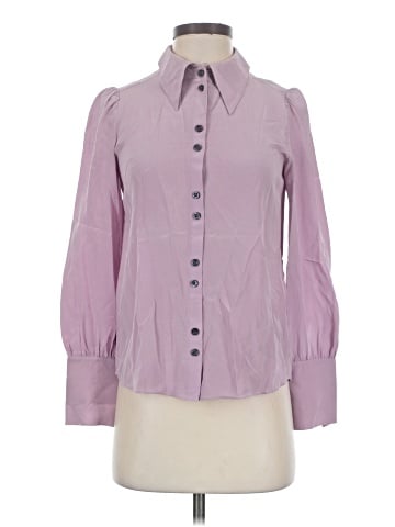 Kate Spade New York Long Sleeve Silk Top (view 1)