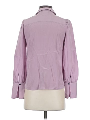 Kate Spade New York Long Sleeve Silk Top (view 2)