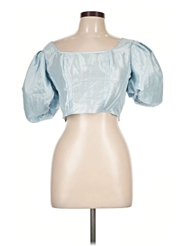 Topshop Short Sleeve Blouse (view 1)
