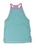 Under Armour 100% Polyester Teal Active Tank Size S (youth) - photo 1