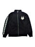 NBA 100% Polyester Black Track Jacket Size 10 - 12 - photo 1