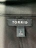 Torrid Solid Black Track Jacket Size 2X Plus (2) - photo 6