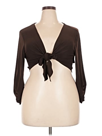 DressBarn 3/4 Sleeve Top (view 1)