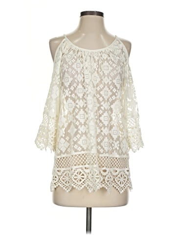 Karen Kane 3/4 Sleeve Blouse (view 1)