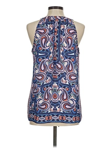 Rose + Olive Sleeveless Blouse (view 2)