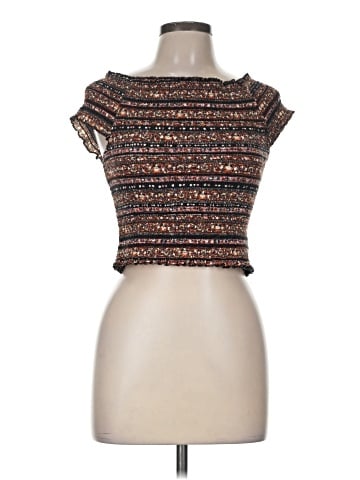 Mossimo Supply Co. Short Sleeve Blouse (view 1)