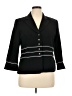 Studio 1 100% Polyester Black Blazer Size 16 - photo 1