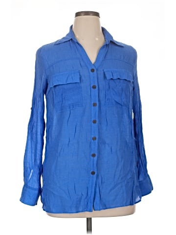 Perseption Concept Long Sleeve Button-Down Shirt (view 1)