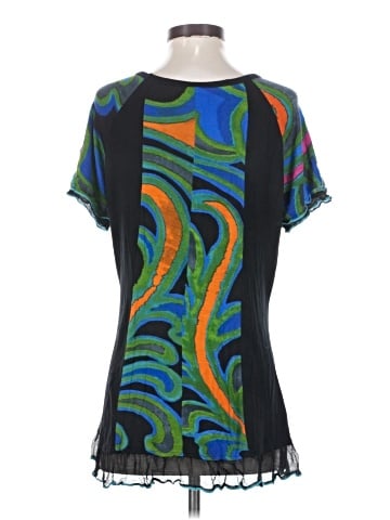 Parsley & Sage Short Sleeve Blouse (view 2)