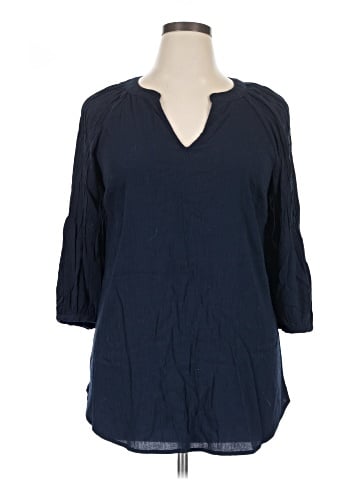 Ava & Viv 3/4 Sleeve Blouse (view 1)