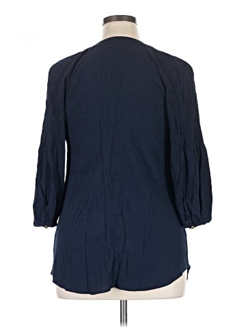 Ava & Viv 3/4 Sleeve Blouse (view 2)