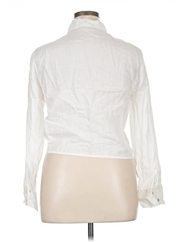 Magaschoni Long Sleeve Button-Down Shirt (view 2)