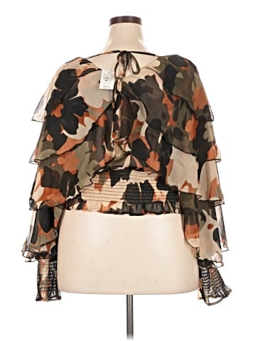 Ashley Stewart 3/4 Sleeve Blouse (view 2)