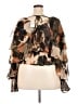 Ashley Stewart 100% Polyester Brown 3/4 Sleeve Blouse Size 18 Plus - photo 2