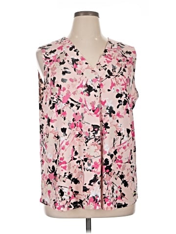 Anne Klein Sleeveless Blouse (view 1)