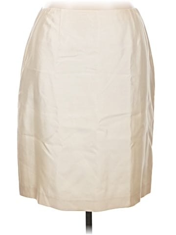 Teri Jon by Rickie Freeman Silk Skirt (view 1)