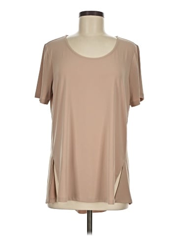 Susan Graver Short Sleeve Blouse (view 1)