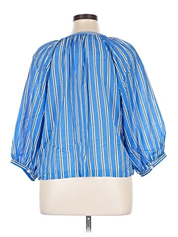Ann Taylor Factory 3/4 Sleeve Button-Down Shirt (view 2)