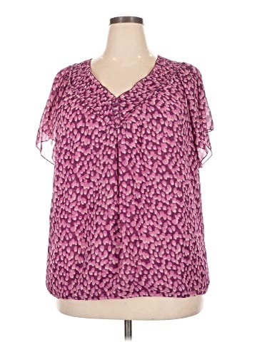 Coldwater Creek Short Sleeve Blouse (view 1)