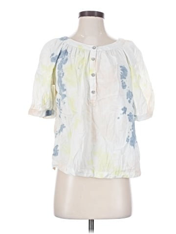 Elizabeth and James Short Sleeve Blouse (view 1)