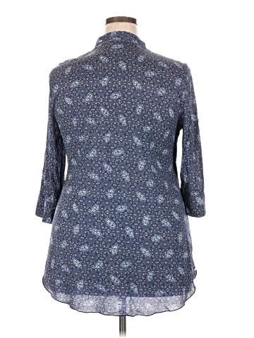 Style&Co Long Sleeve Button-Down Shirt (view 2)