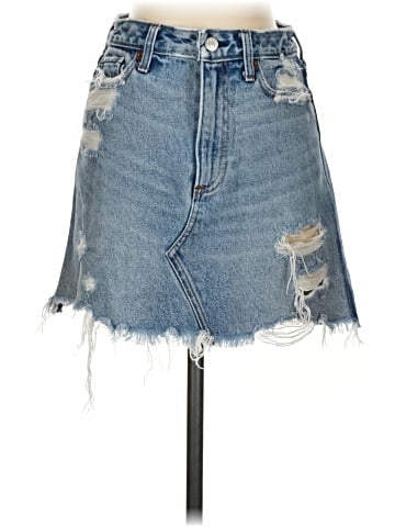 Abercrombie & Fitch Denim Skirt (view 1)
