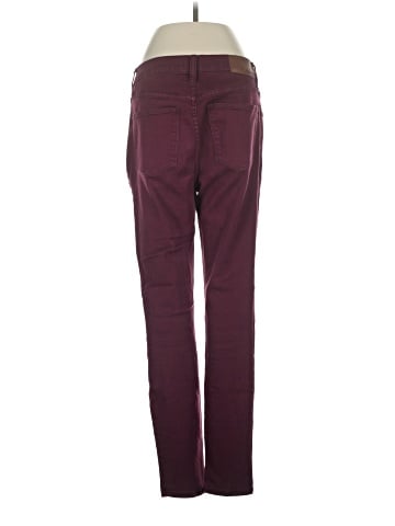 Madewell 9" Mid-Rise Skinny Jeans: Garment-Dyed Button-Front Edition (view 2)
