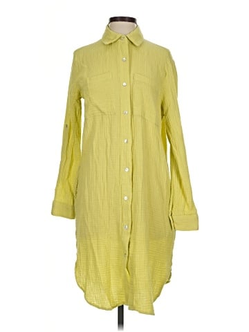 Magaschoni 3/4 Sleeve Button-Down Shirt (view 1)