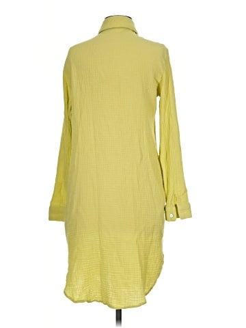 Magaschoni 3/4 Sleeve Button-Down Shirt (view 2)