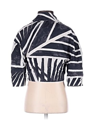 Zara 3/4 Sleeve Button-Down Shirt (view 2)